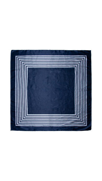 Skjerf Klassisk 70x70 - Navy