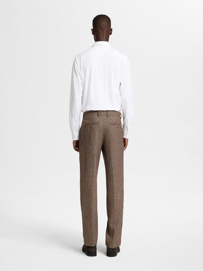 196-Straight Alberto Wool Pant