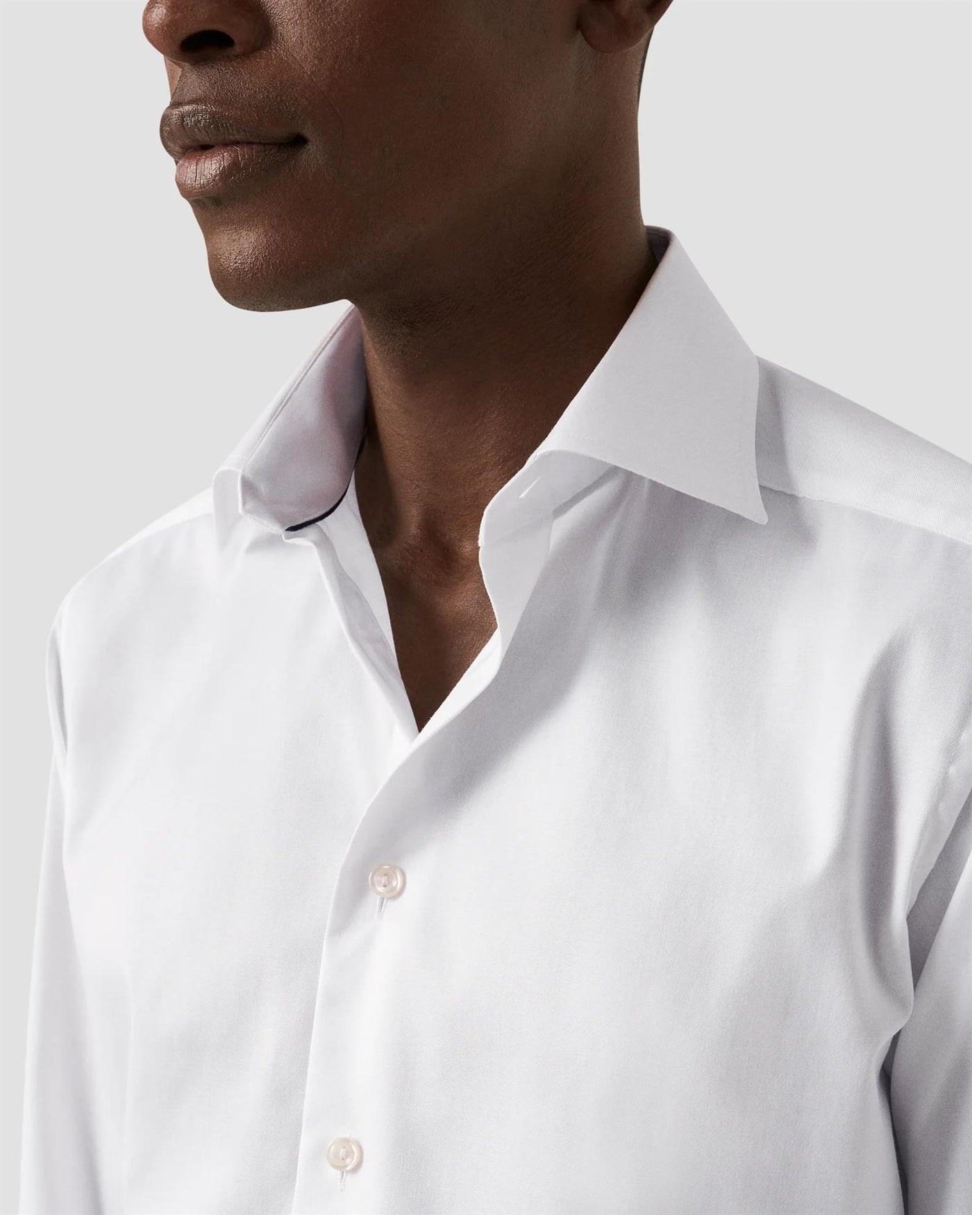 Solid Signature Twill Shirt - Slim Fit