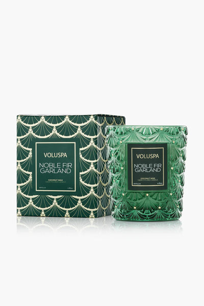 Classic Candle 40t - Noble Fir Garland