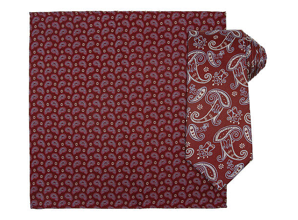 Slips og matchende lommeduk