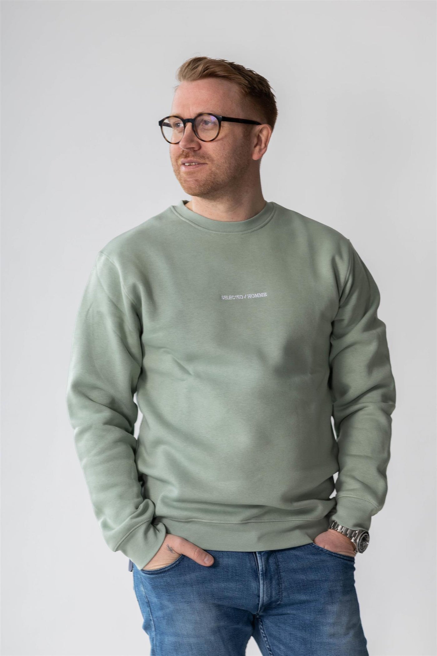 Hankie Logo Crew Sweat