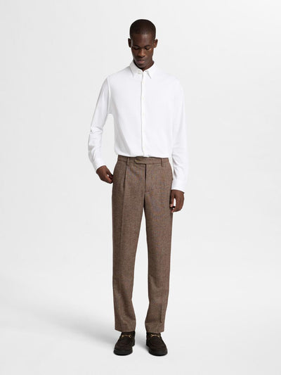 196-Straight Alberto Wool Pant