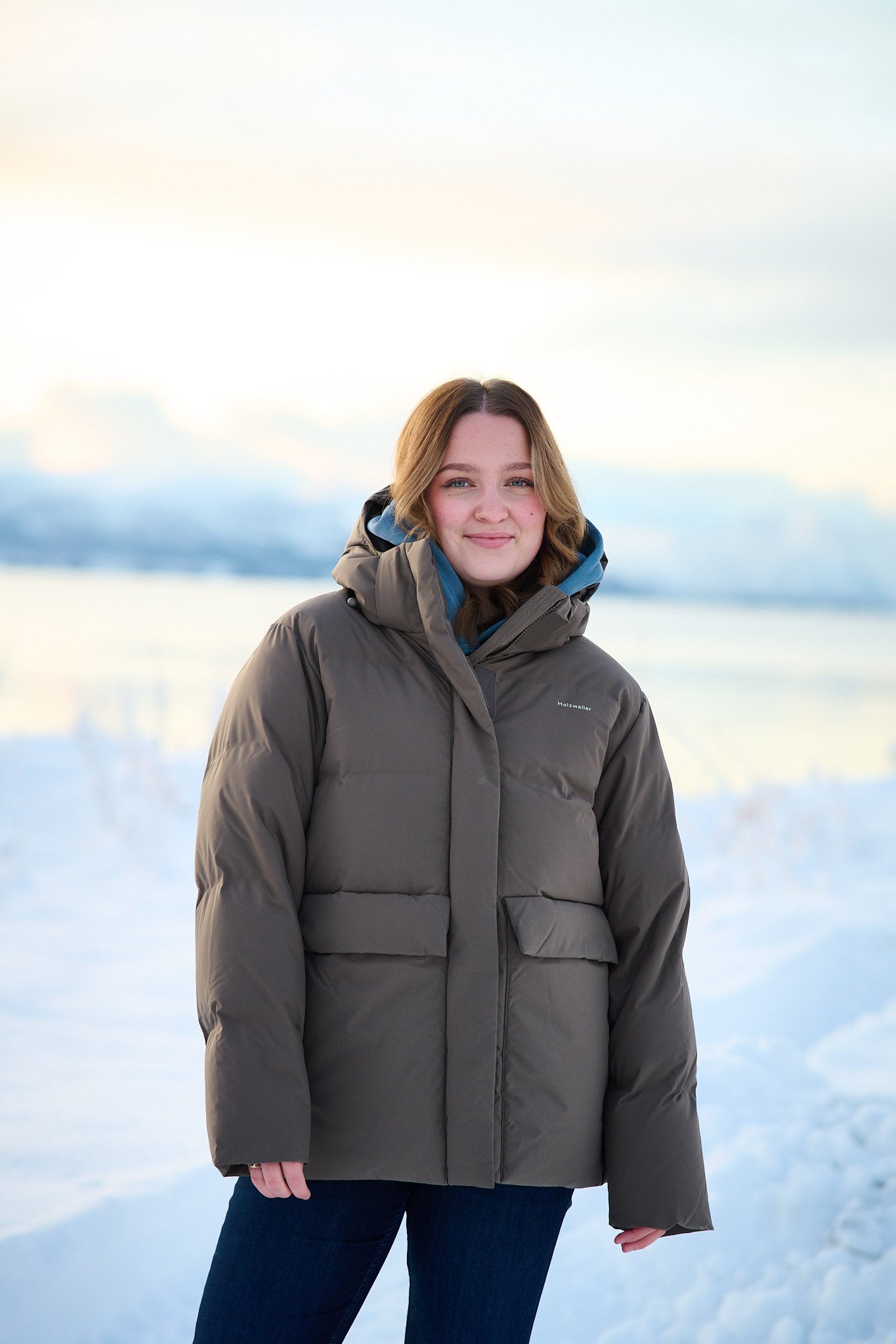 Besseggen Down Jacket - Taupe