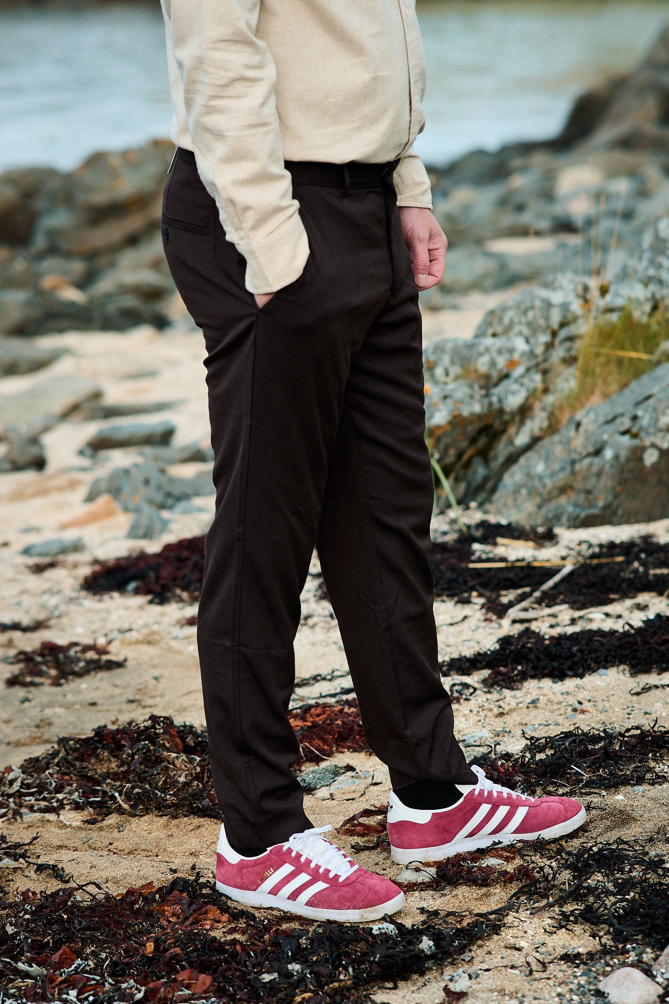 JoshPL 526 - Dark Brown Melange