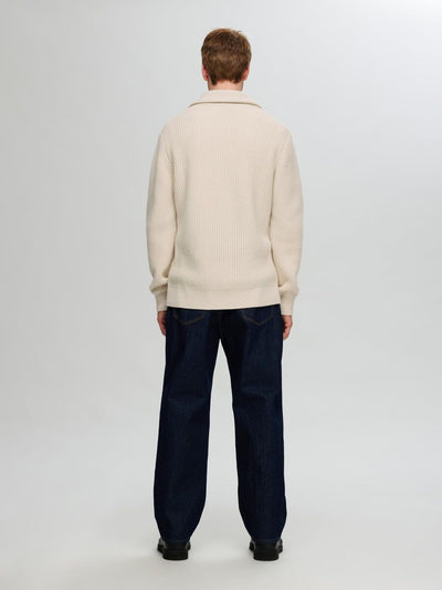 Land Ls Knit Half Zip