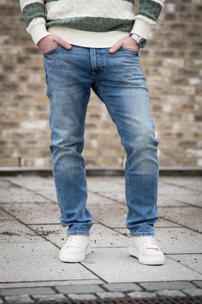 Daren Zip Fly - Reuglar Straight - Horizon blue