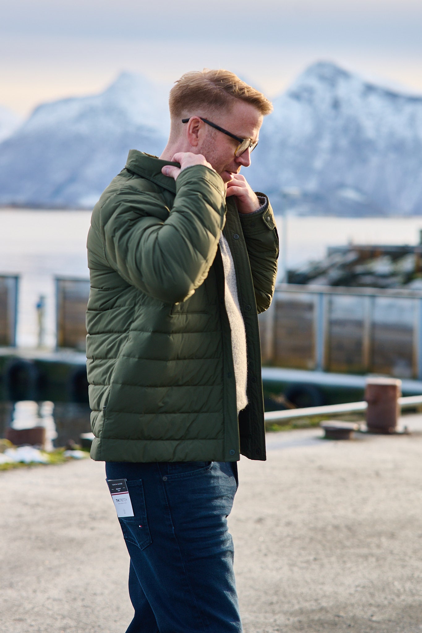 Sapparo Down Shirt - Olive