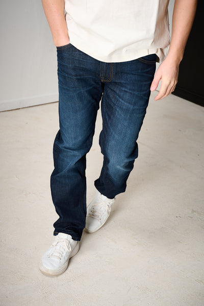 Daren Zip Fly - Reuglar Straight - Dark Ocean