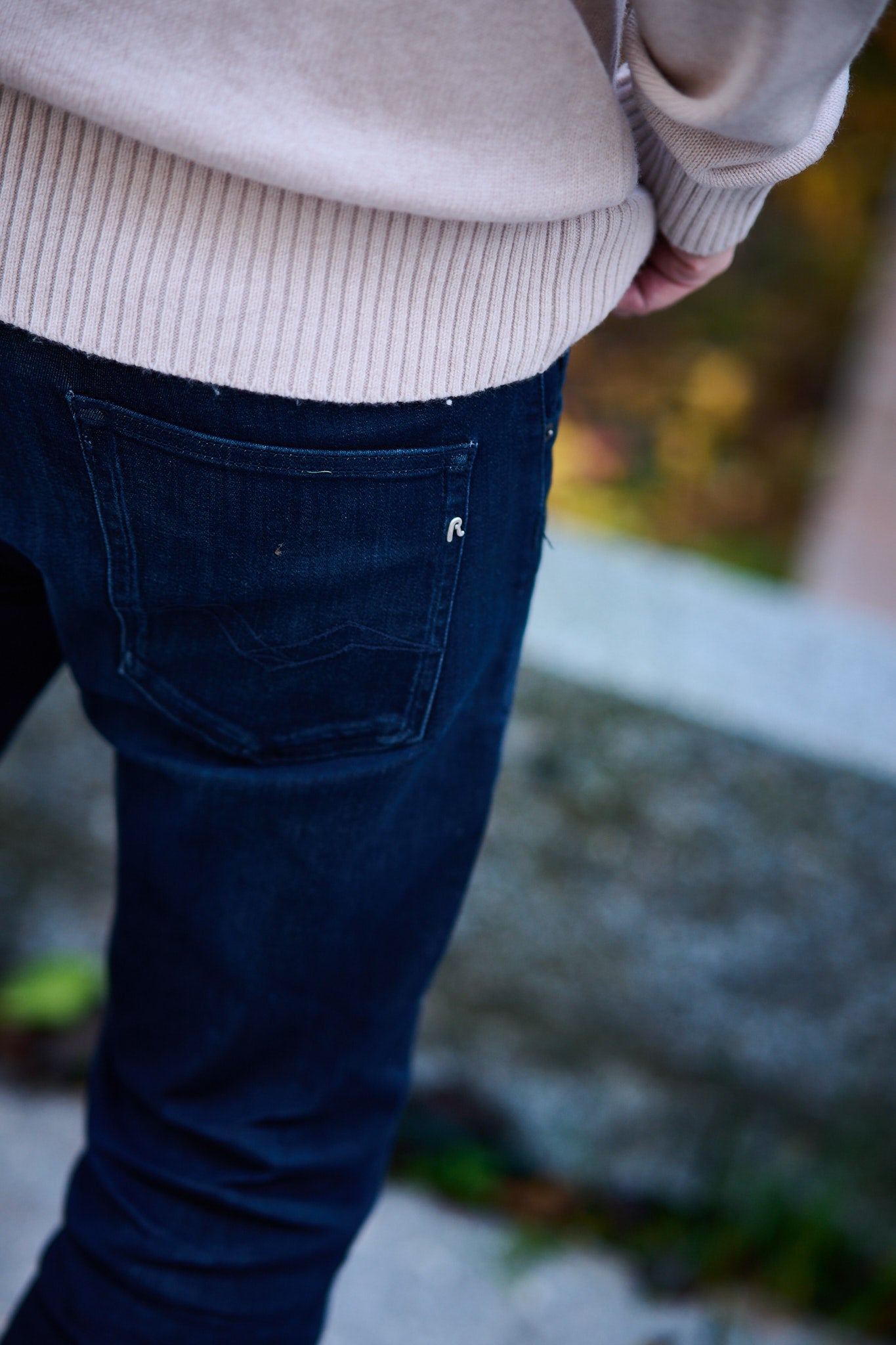 Grover Straight Fit Jeans - Dark blue