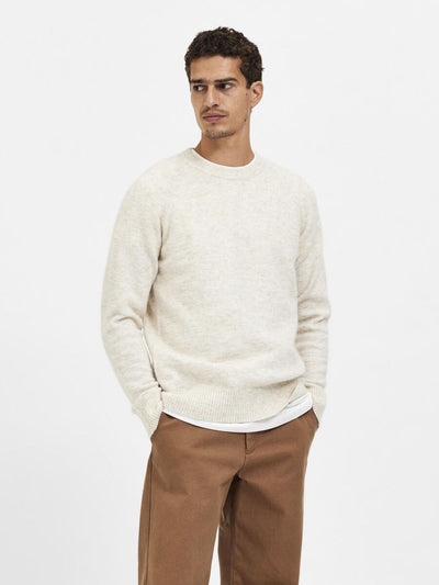 Rai Ls Knit Crew Neck