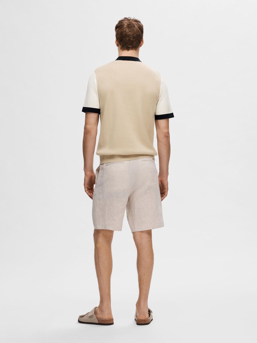 Marc SS Knit Zip Polo