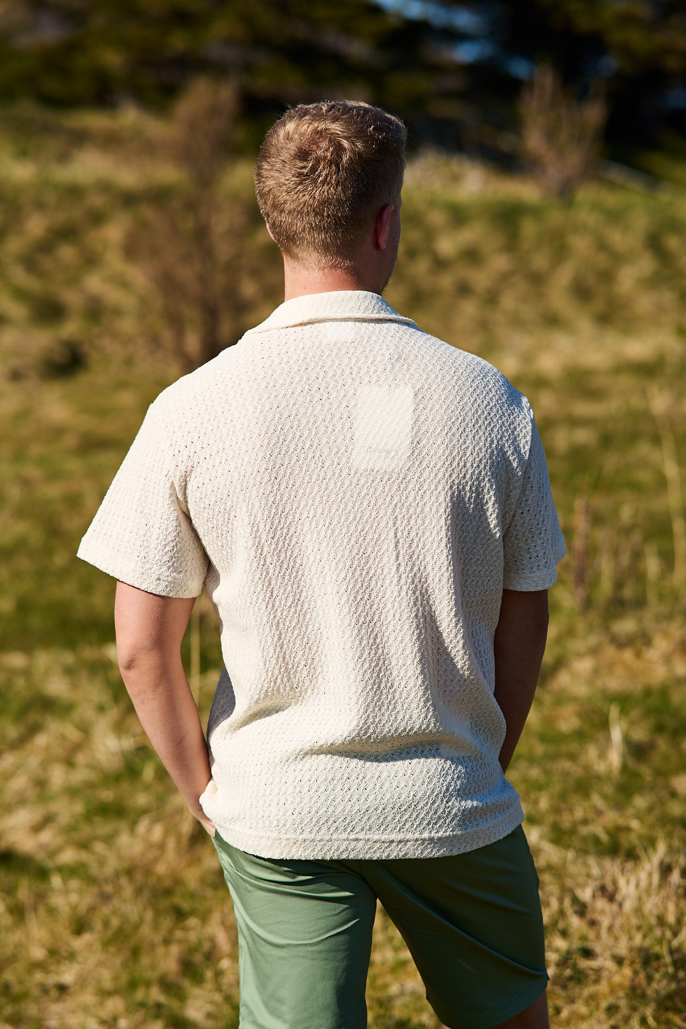 Relaxbane SS Jersey Shirt - Egret