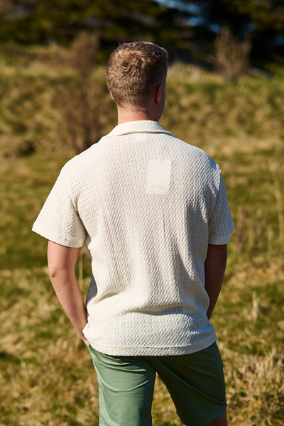 Relaxbane SS Jersey Shirt - Egret