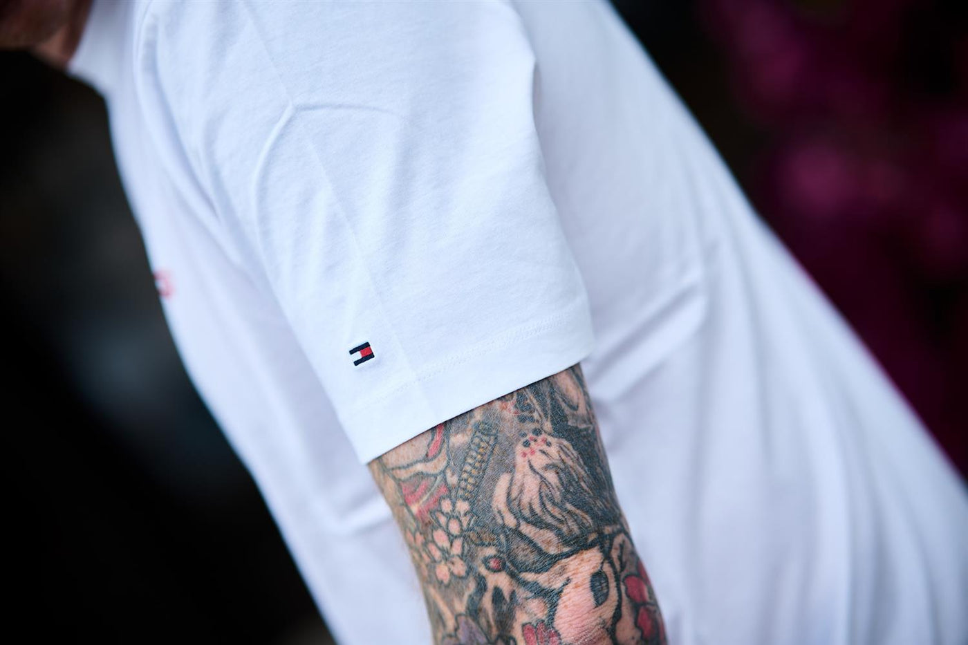 Stack Graphic Tee - White