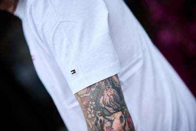 Stack Graphic Tee - White