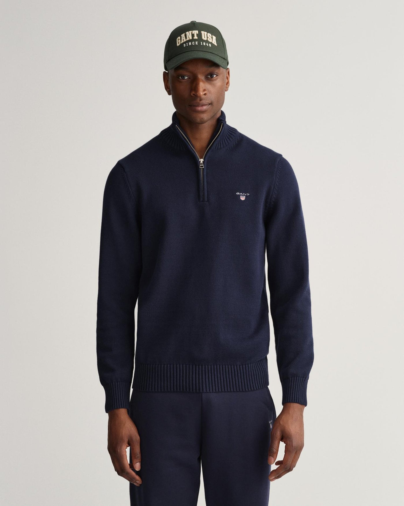 Casual Cotton Halfzip