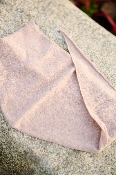 Maria Narrow Cashmere Scarf - Fungi