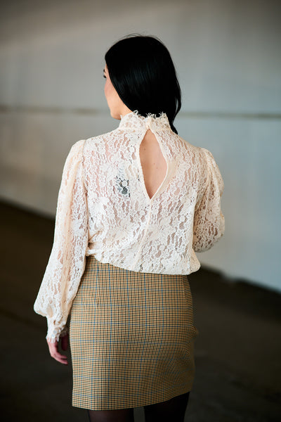 Lace Blouse - Vintage White