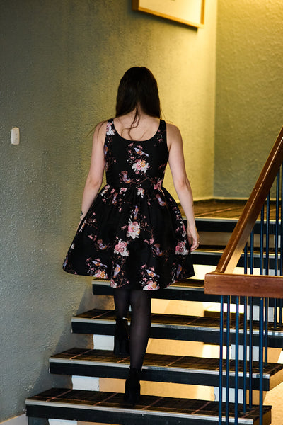 Taffeta Mini Dress - Wallpaper