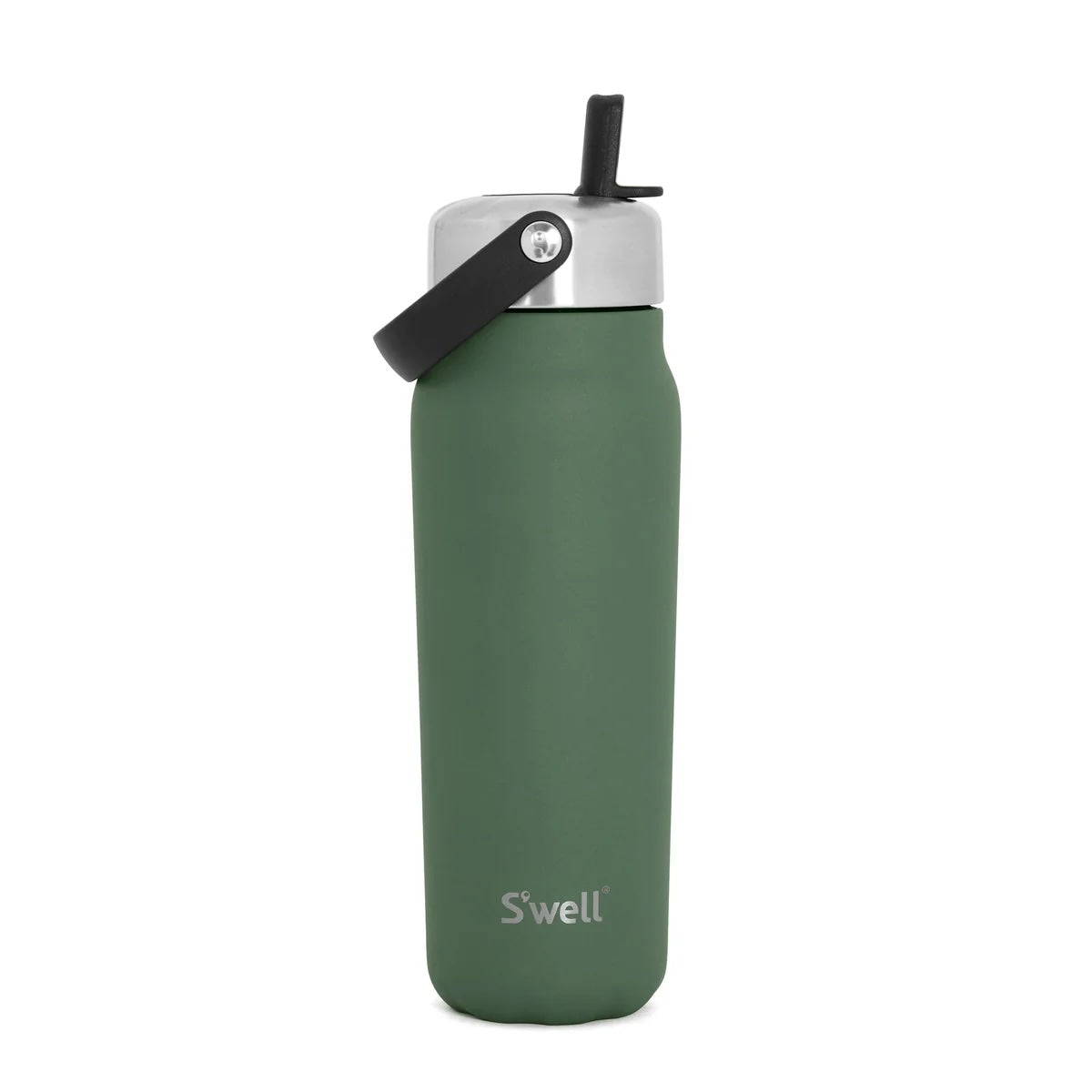 Explorer Flip Straw 24 OZ (700ml) - Green Jasper