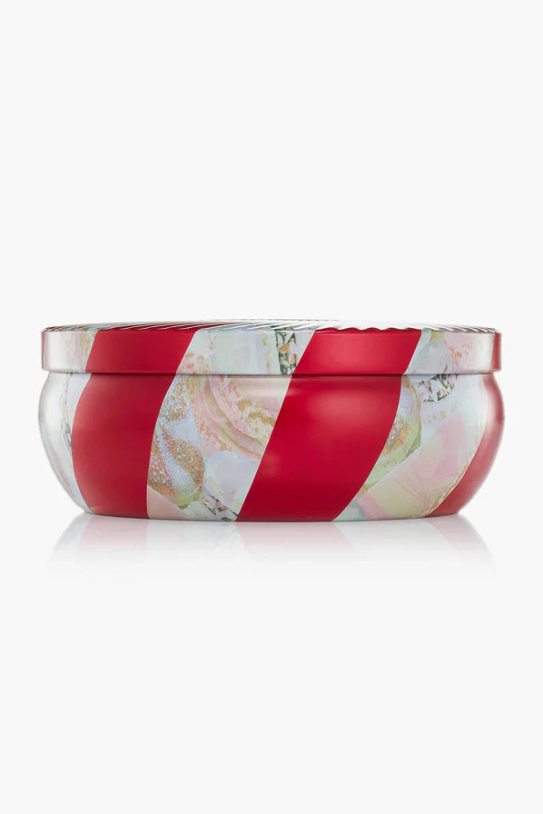 3 Wick Tin Candle - Crushed Candy Cane