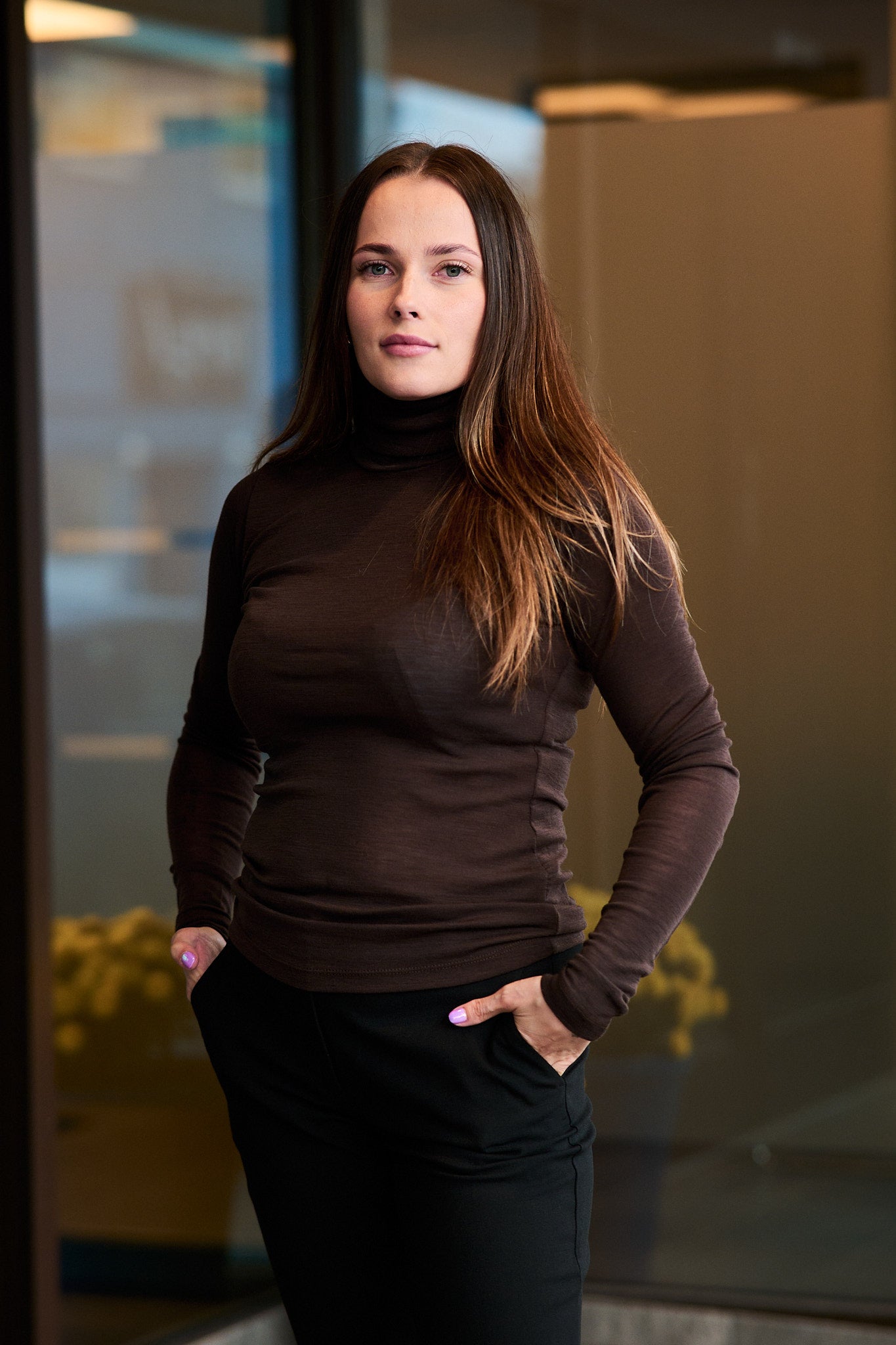 GZninia Wool Rollneck - Molé