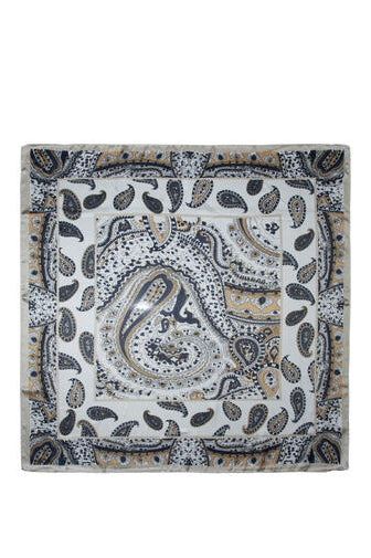 Skjerf 70X70 Paisley