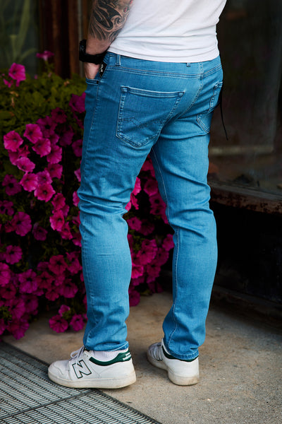 Grover - Straight Fit Hyperflex - Clear Blue