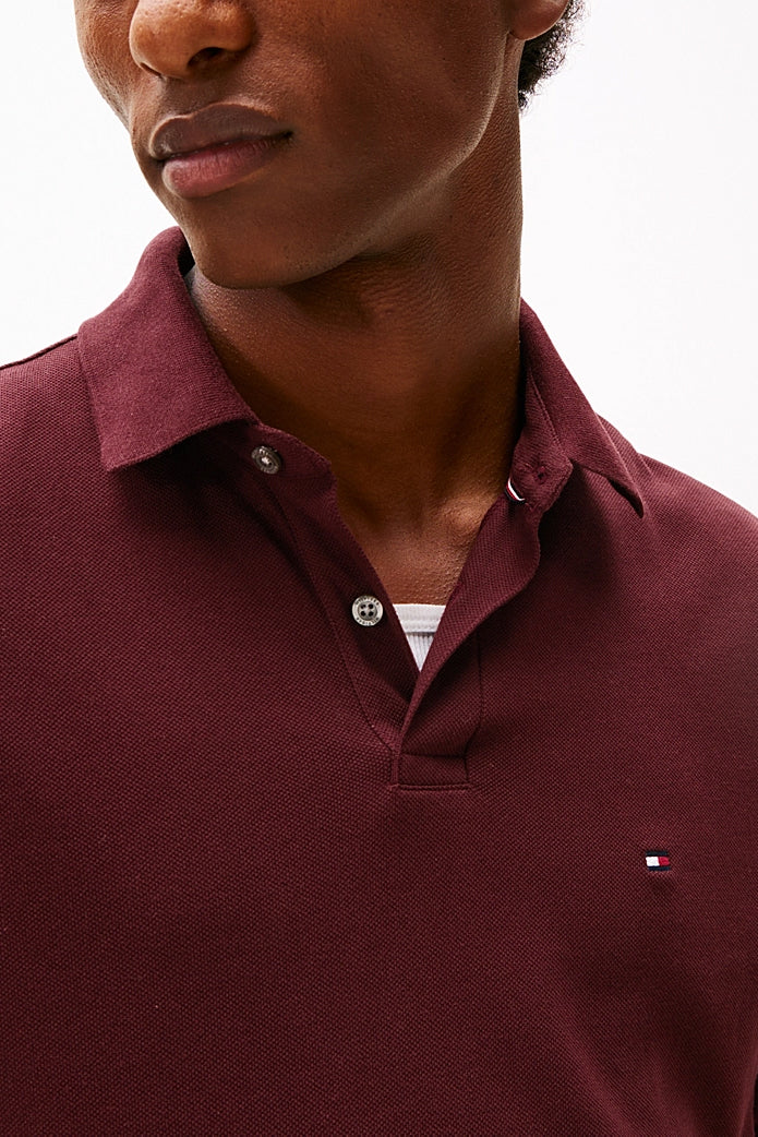 Liquid Cotton Reg Polo - Deep Burgundy