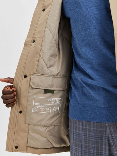 Peel Spring Coat - Winter Twig