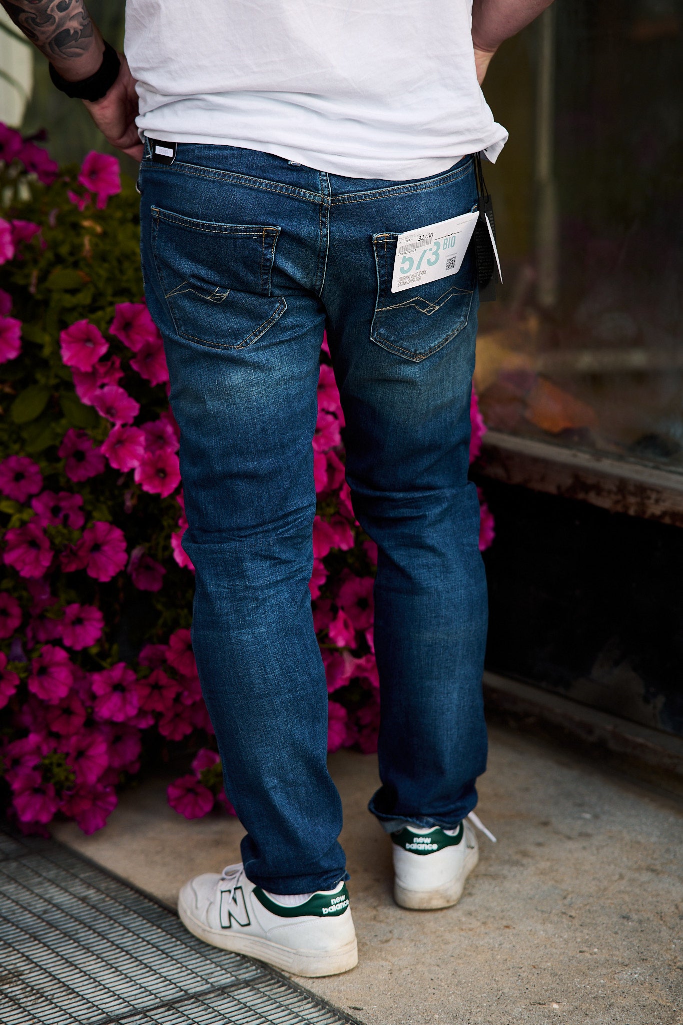 Grover - Straight Fit - Mid Blue