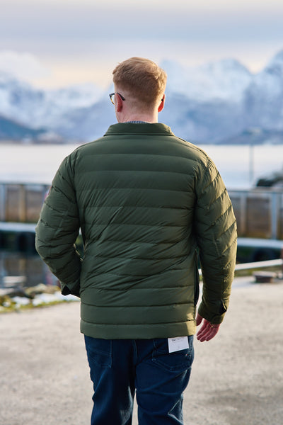 Sapparo Down Shirt - Olive