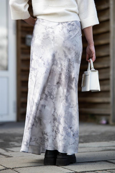 GZMag P HW Skirt Grey marble