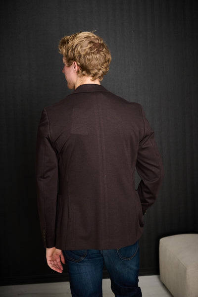 Slim Lewis Lano Jersey BLZ - Chocolate Torte