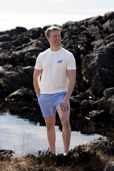 Strand Yarn Dyed Swim Trunk