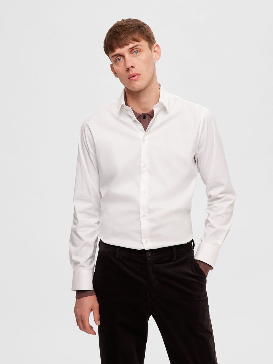 Slim Travel Shirt - Bright White