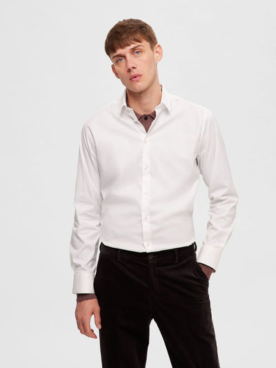 Slim Travel Shirt - Bright White