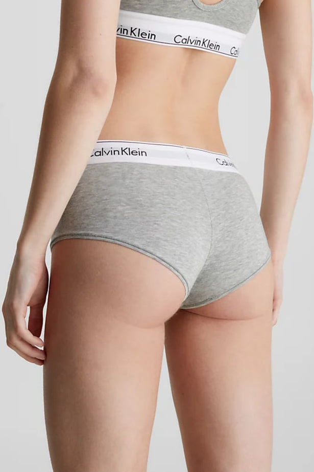Boyshort - Grey Heather