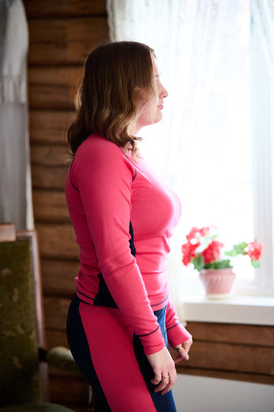 Women Folded Baselayer - Rosa