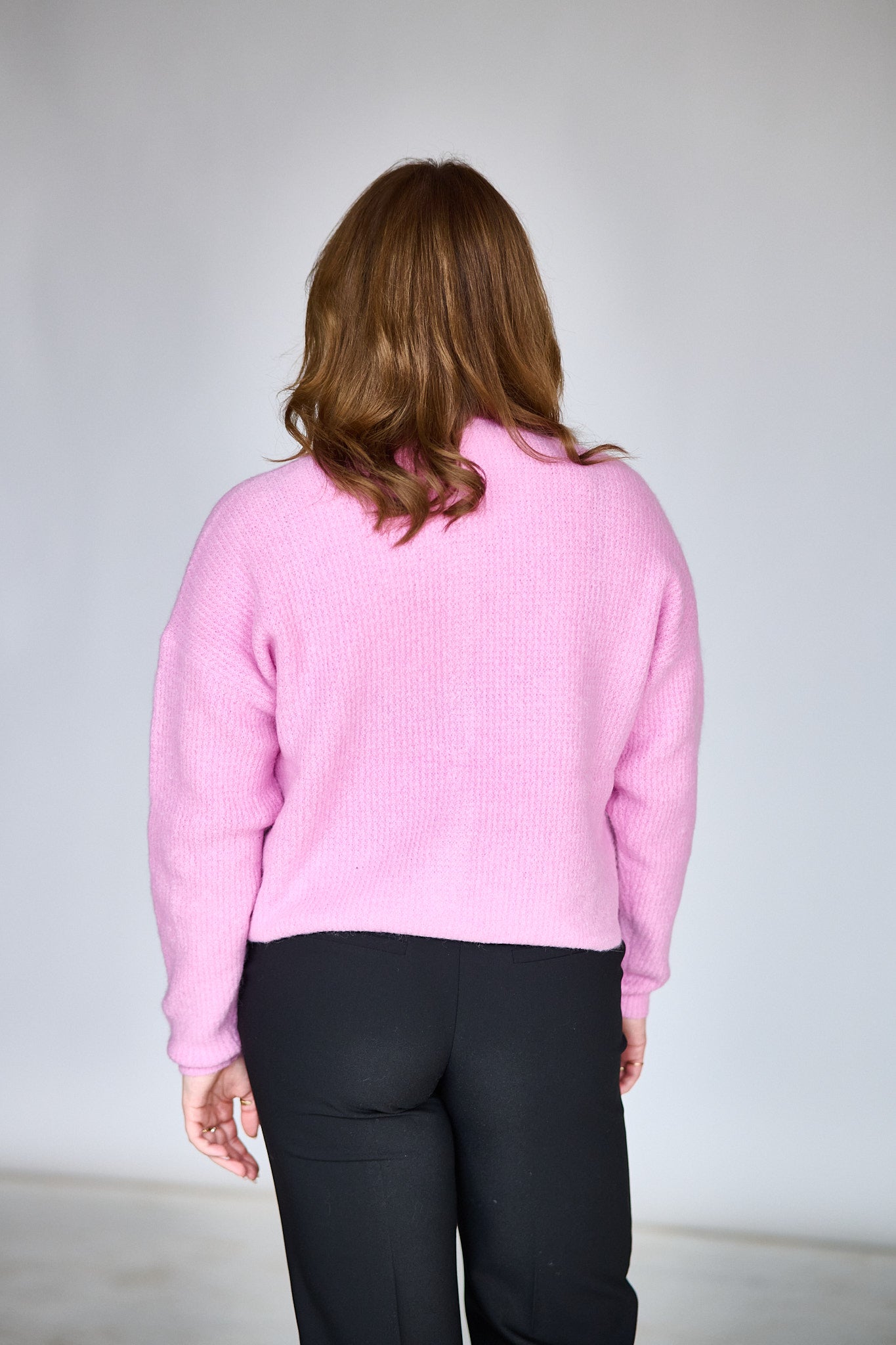Alpha Short Cardigan - Begonia Melange