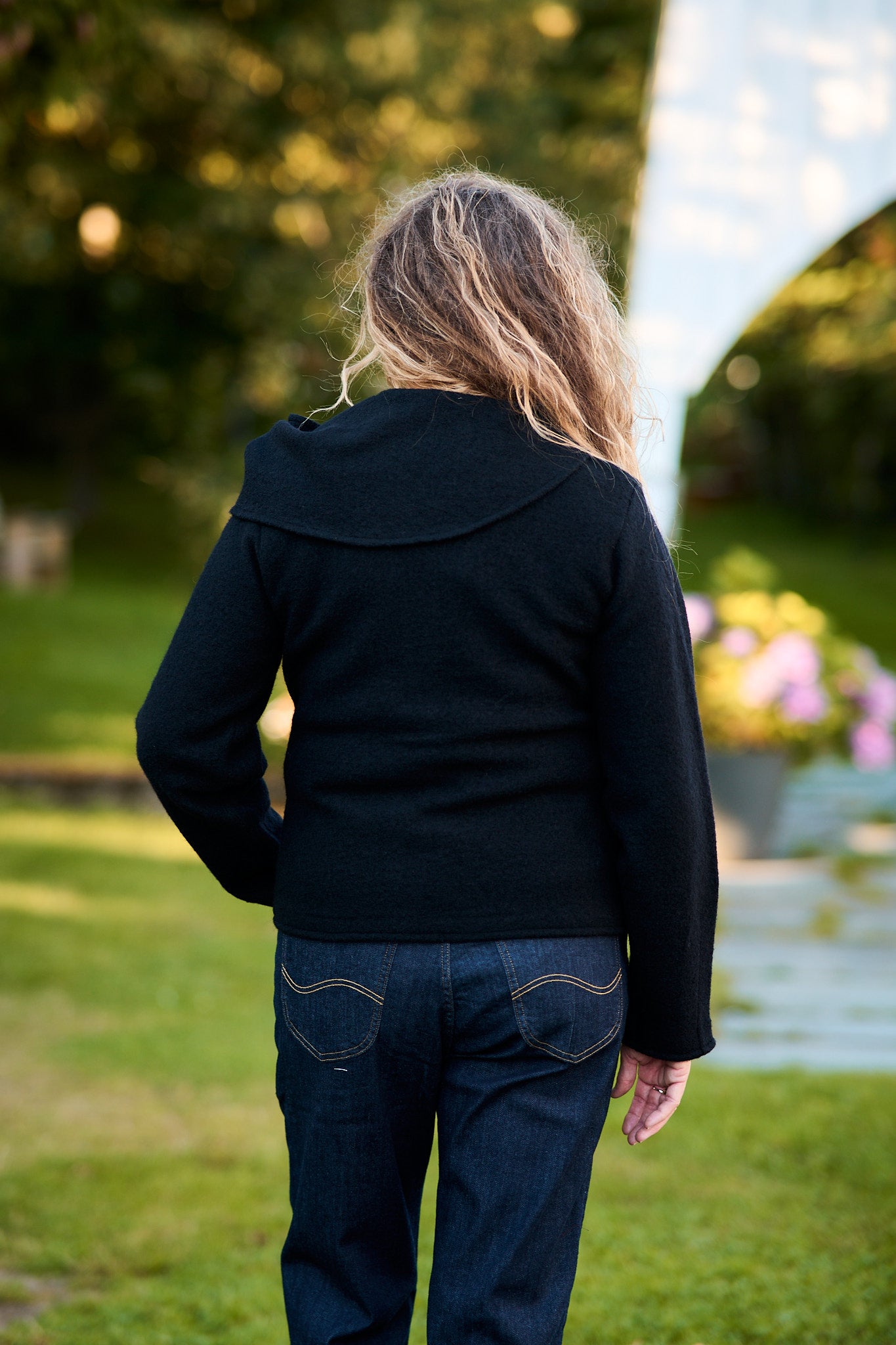 Darla LS Knit Jacket - Black