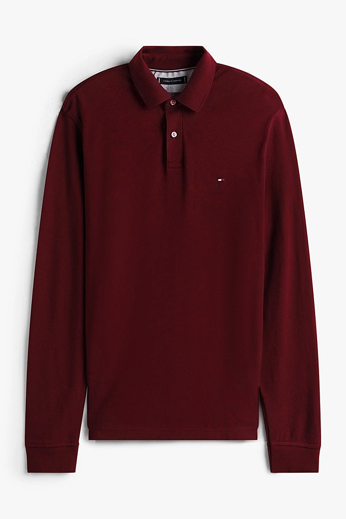 Liquid Cotton Reg Polo - Deep Burgundy