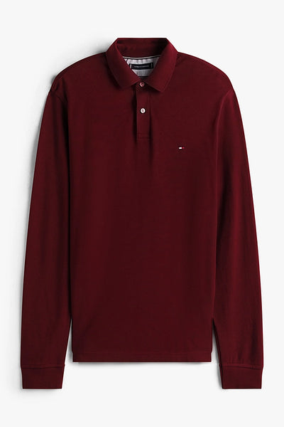 Liquid Cotton Reg Polo - Deep Burgundy