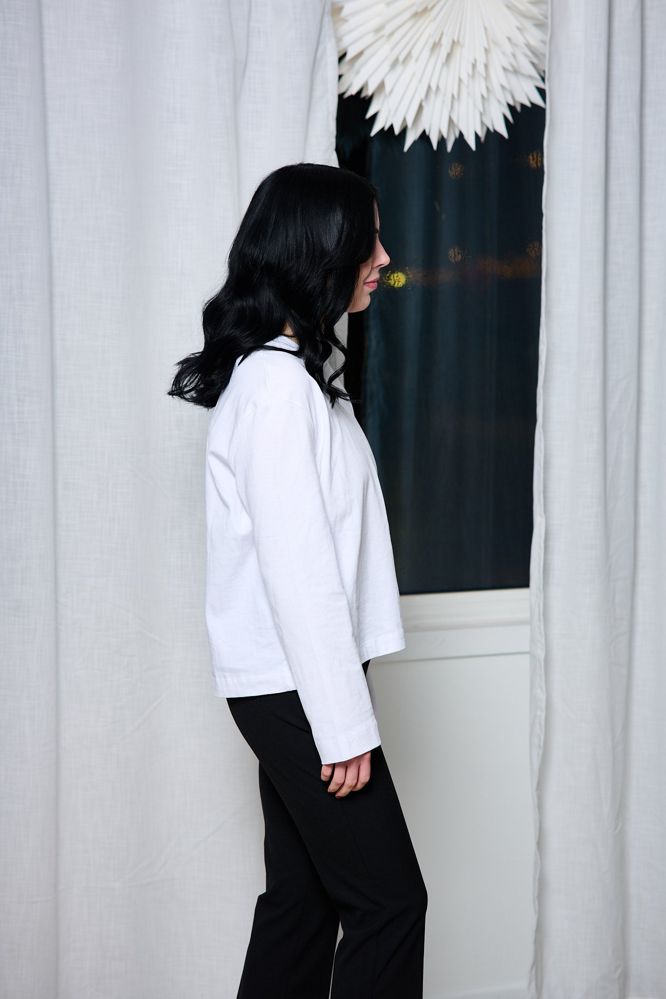 Essential Ls Boxy Tee - Bright White