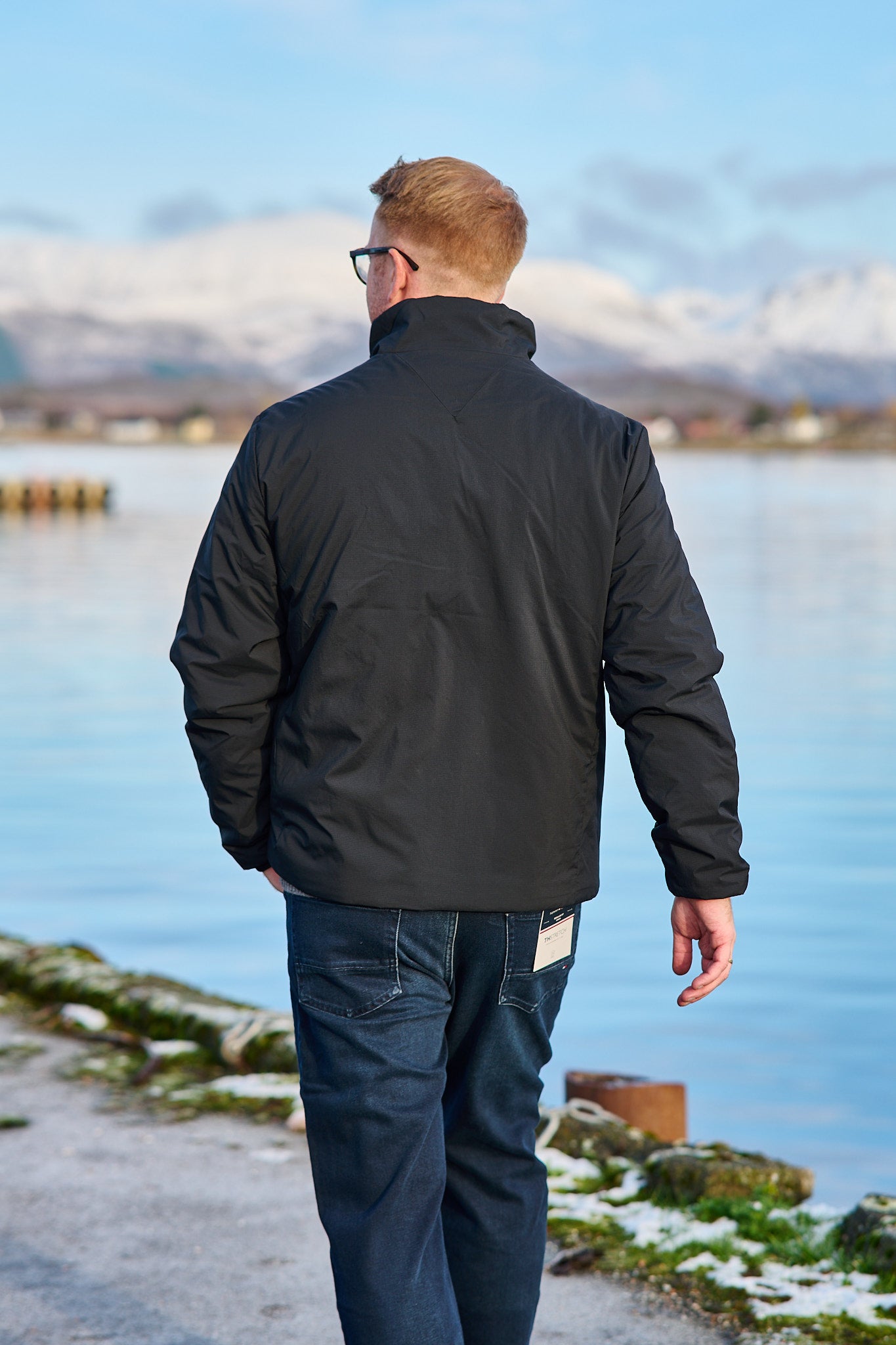 Lightweight Blouson Jacket - Black