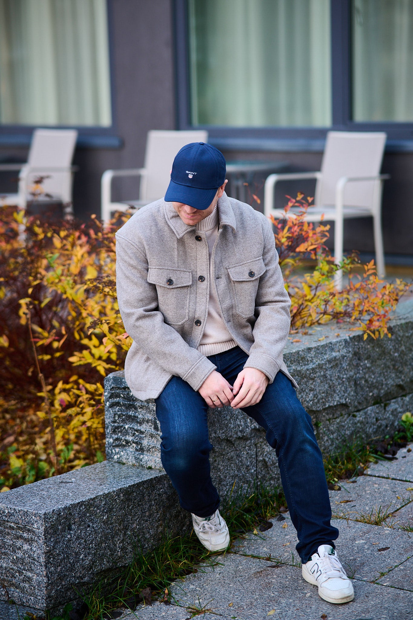 Mitch Wool Blend Shacket - Deep Taupe