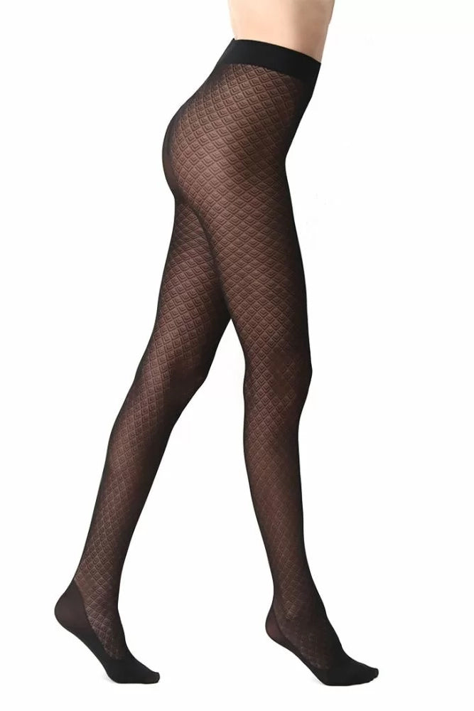 Eco Sneakers Tights 50 - Black Pyramide
