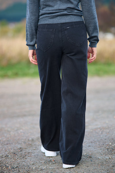 Stella High Waist Wide Leg - Dark Memory