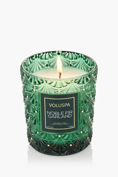 Classic Candle 40t - Noble Fir Garland